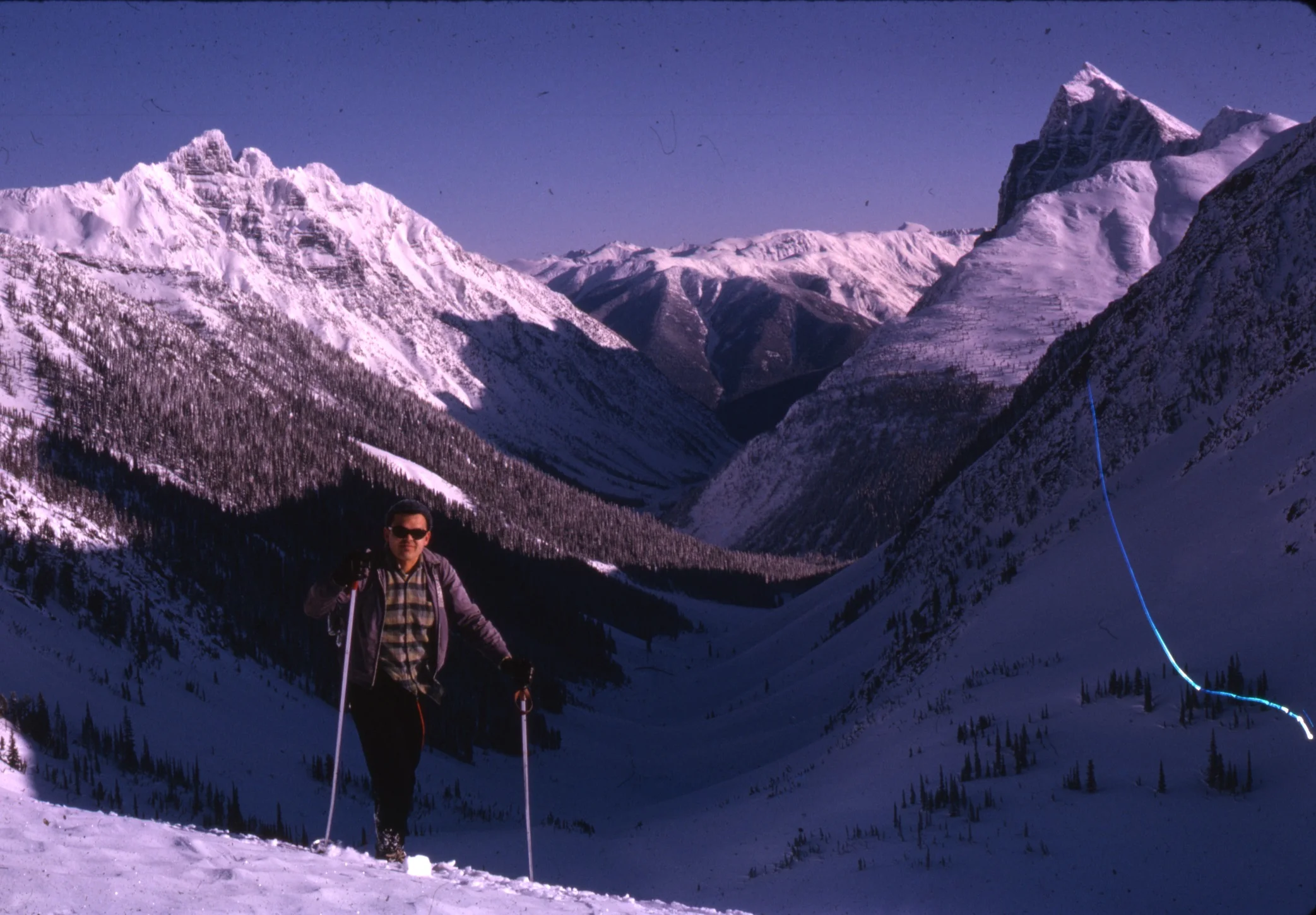 PSS.71 Keith Everts at Balu Pass, View East. Jan. 25, 1967