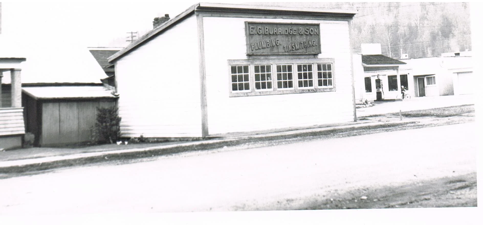 E. G. Burridge & Son. Plumbing & Tinsmithing, c.1950.