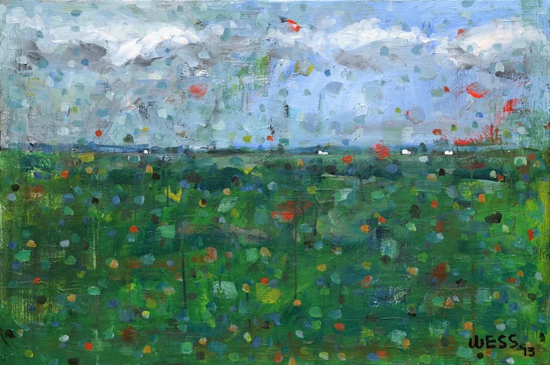 On a Clear Day in July, 24x36", $400