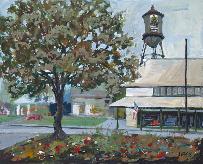 Covington Brewery, 30x36", $500