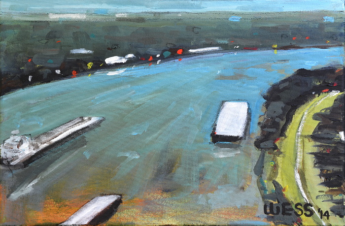 River Bend, 11x16", SOLD