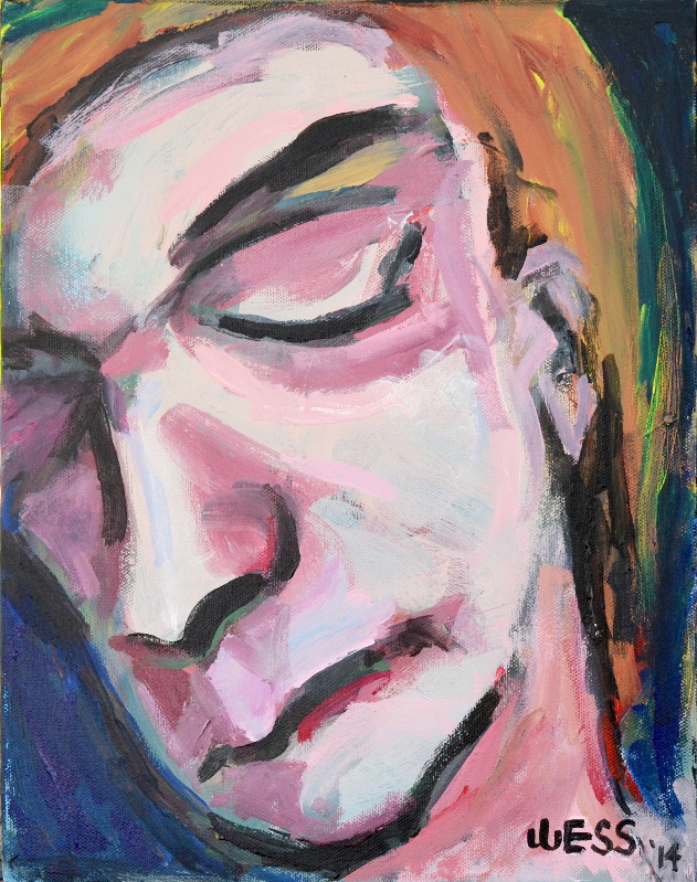 A Deep Sleep, 14x11", SOLD