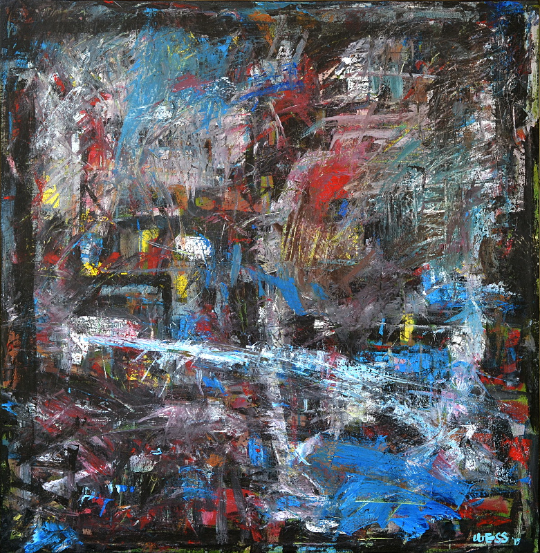 Substratum #1, 39x37", $1200 (no. 1042)