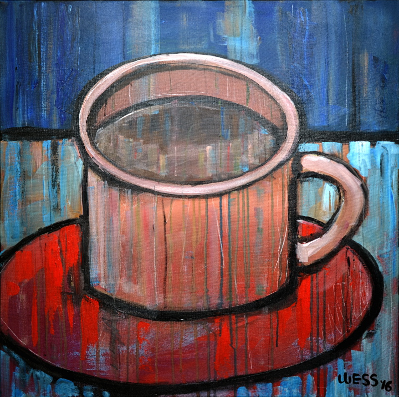 Cup of Joy, 30x30", $700