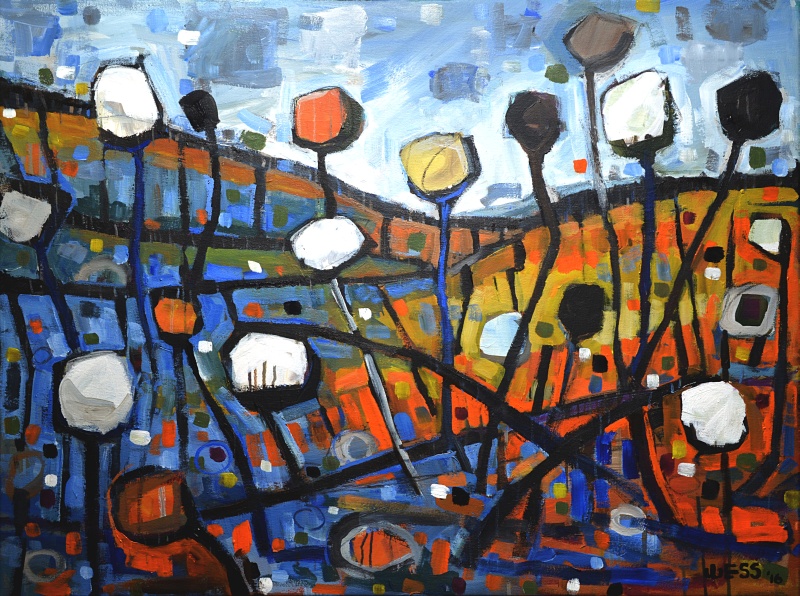 Mad Symphony #4, 30x40", $1000