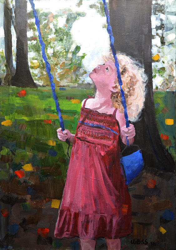 Someday Fly, 40x28", $900