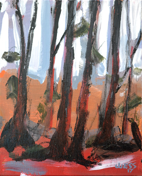Through the Wild Wood series---small, 10x8", $50 each w/free shipping