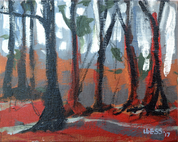 Through the Wild Wood series---small, 8x10", $50 each w/free shipping