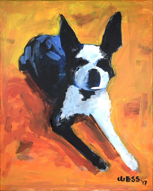 Mutt, 20x16", $300