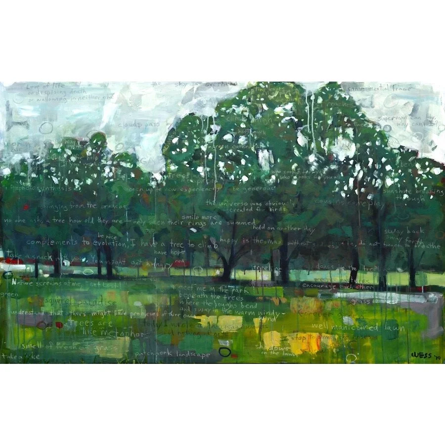 Trees are Like Metaphors, 37.5x59.25"