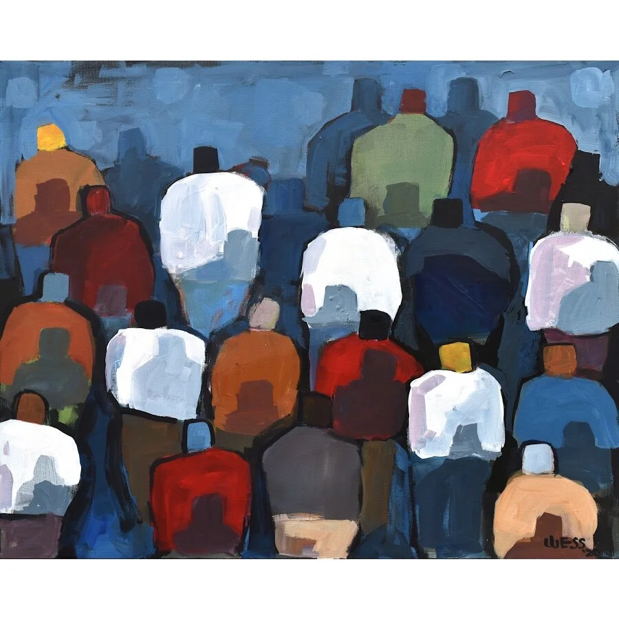 Captive Audience #20, 24x30"