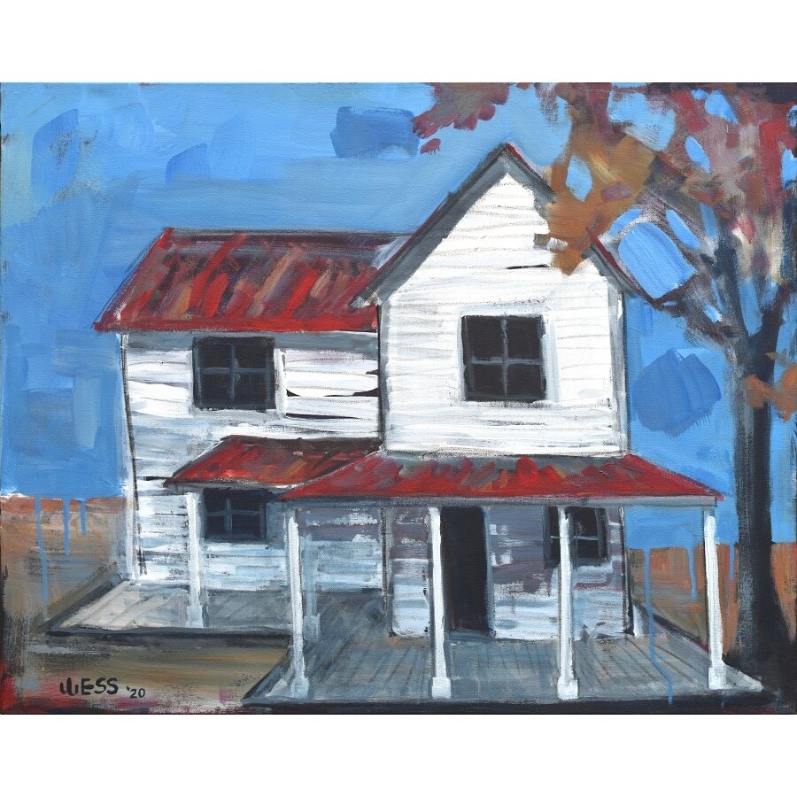 Clapboard #2, 24x30"