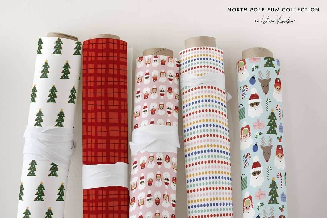 ** NOTE: Apologies to everyone that already liked or commented on my original photo. I rescaled one of the patterns so I needed to update the photo. 😊 **

A little &quot;North Pole Fun&quot; ... now that remote learning/school is over for the kiddos