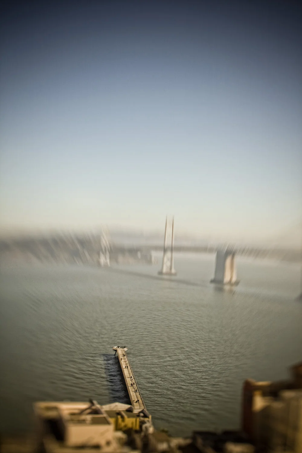 Pier 34 from above San Francisco 