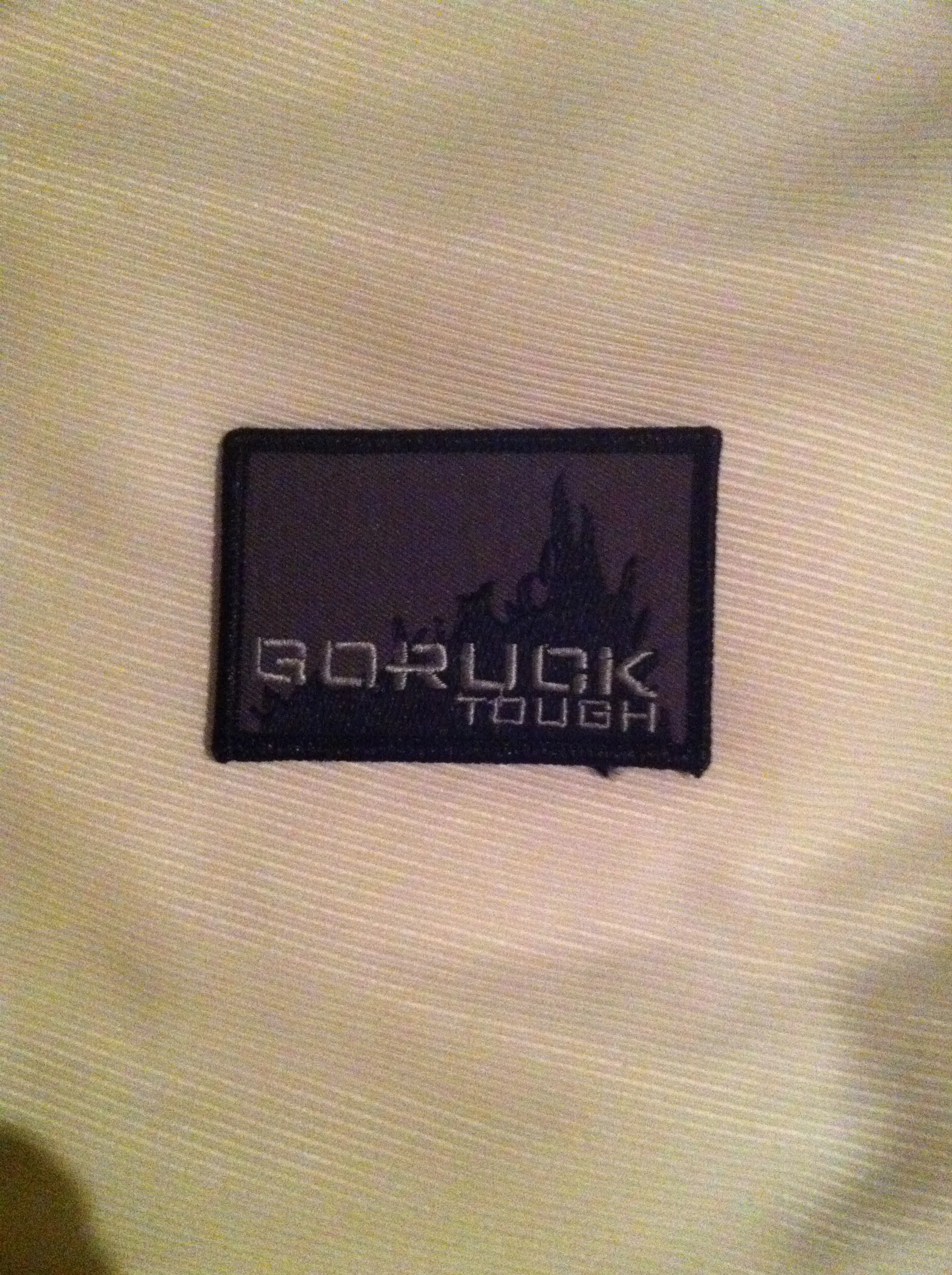 My GRT patch. The old school patch. It was replaced by a different patch in 2012.
