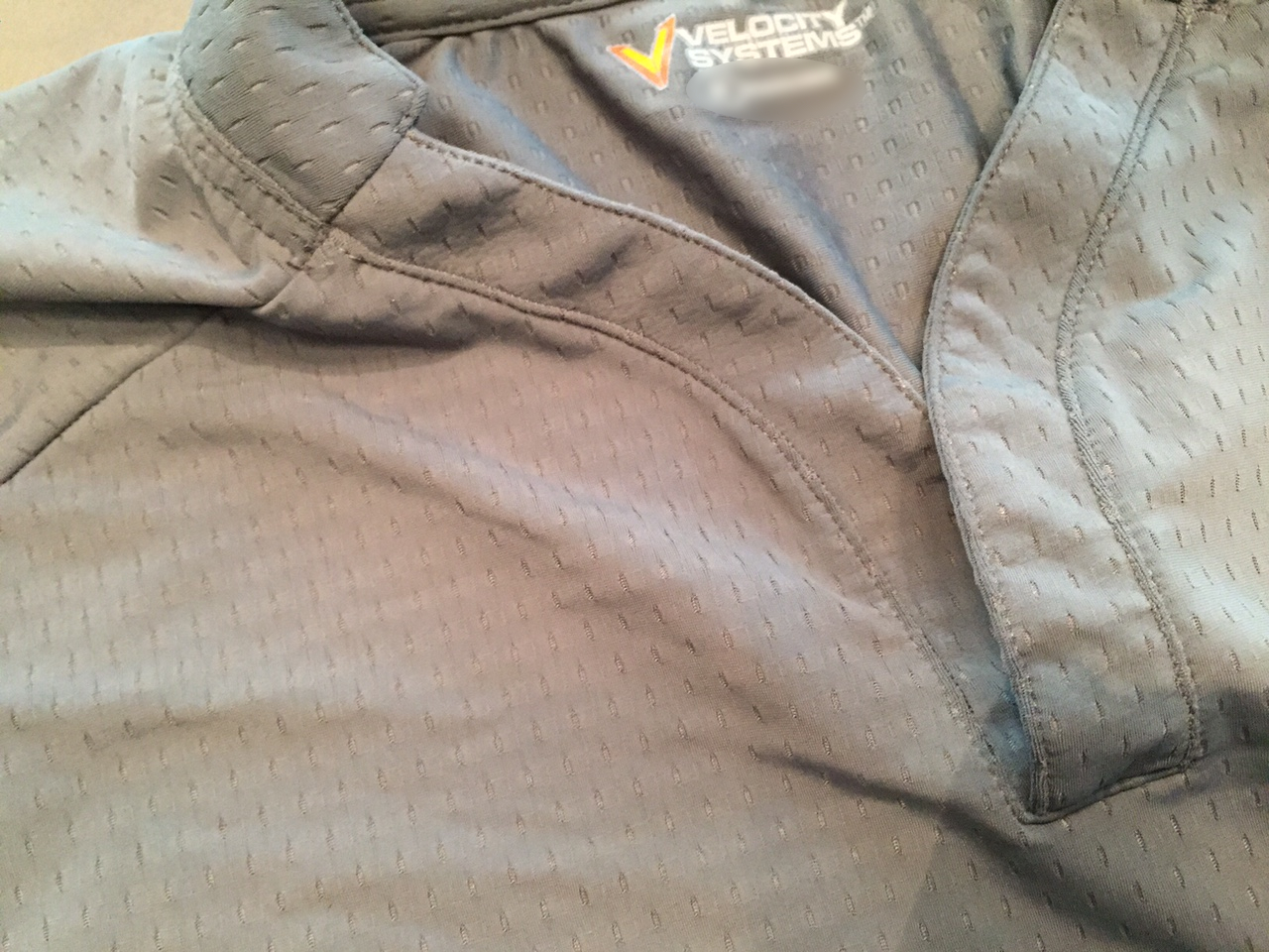 Little openings in the fabric allow for a greater air flow