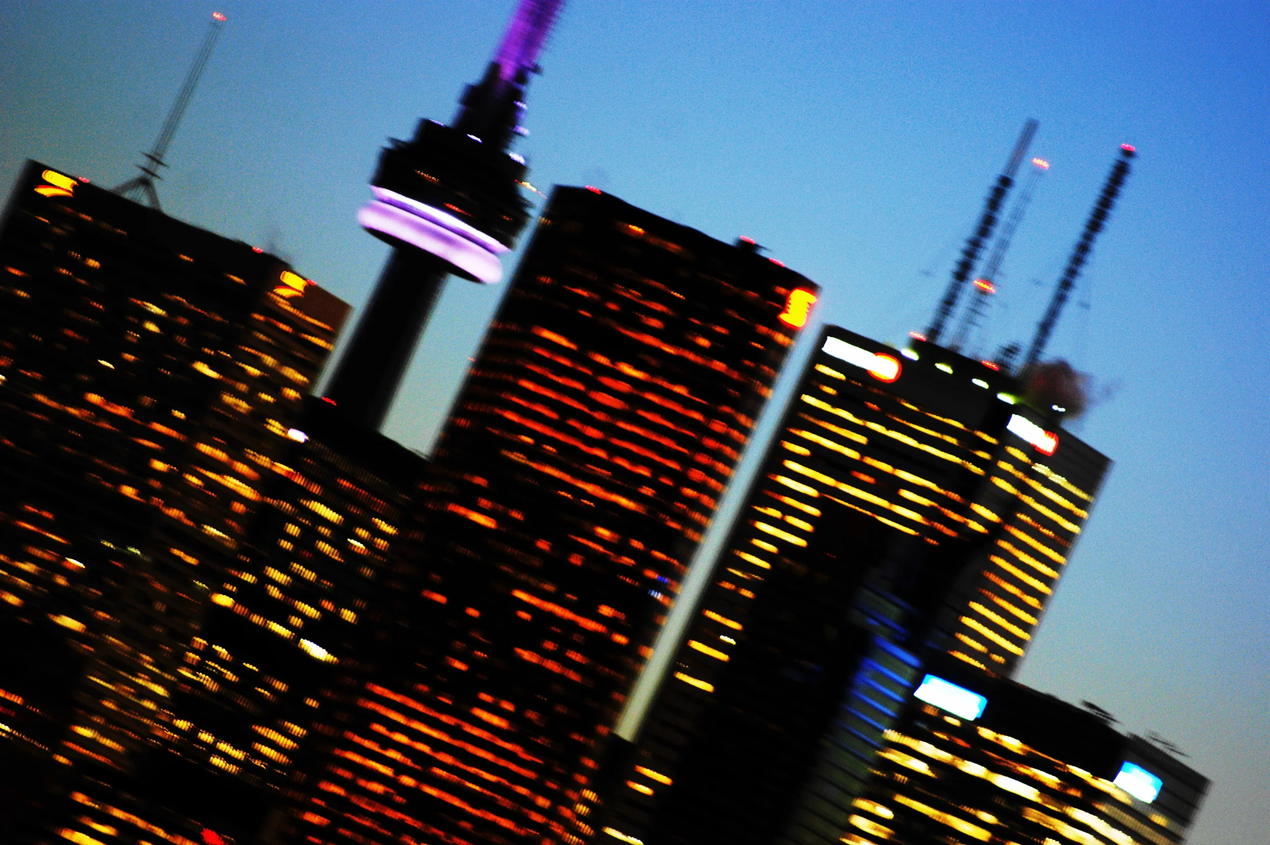Downtown Toronto at Night