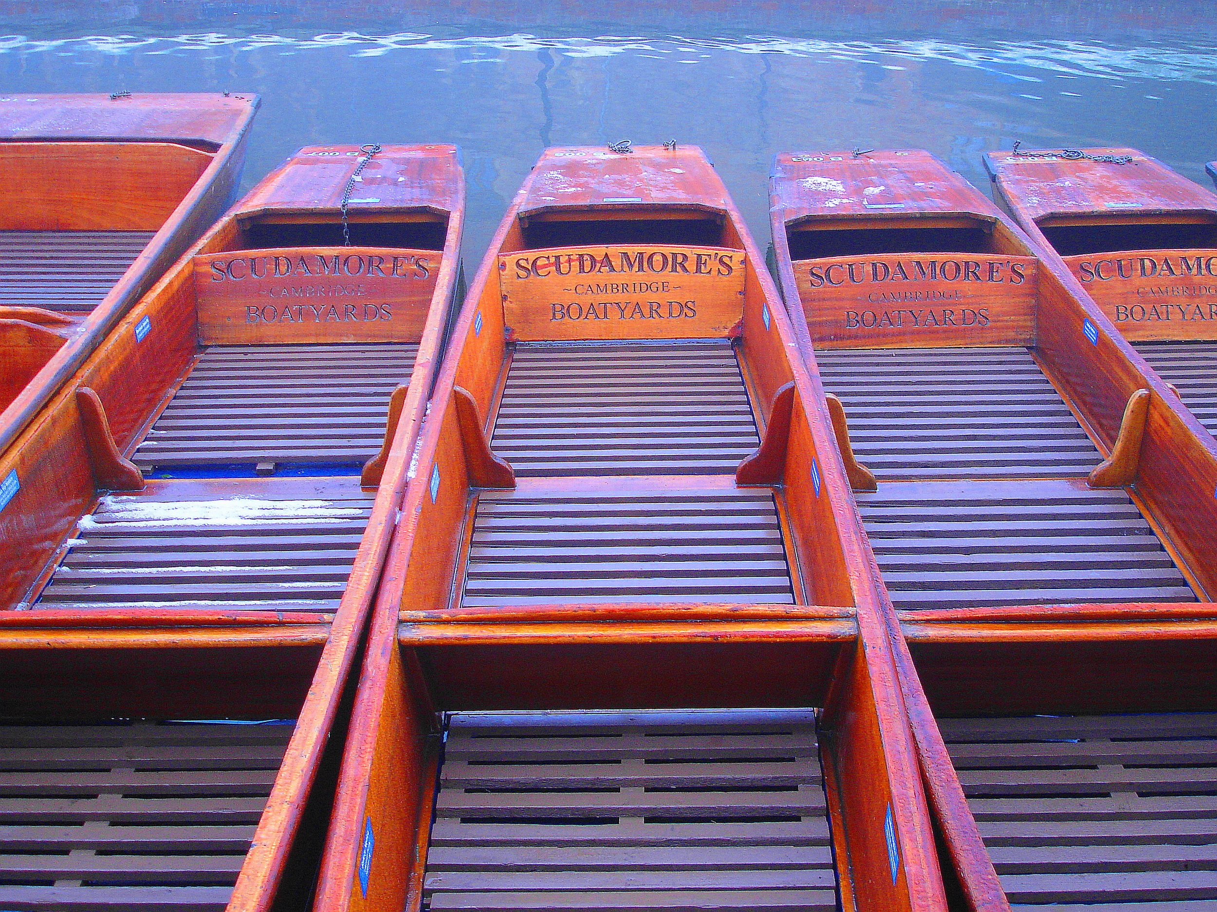 Cambridge Punts Lanscape
