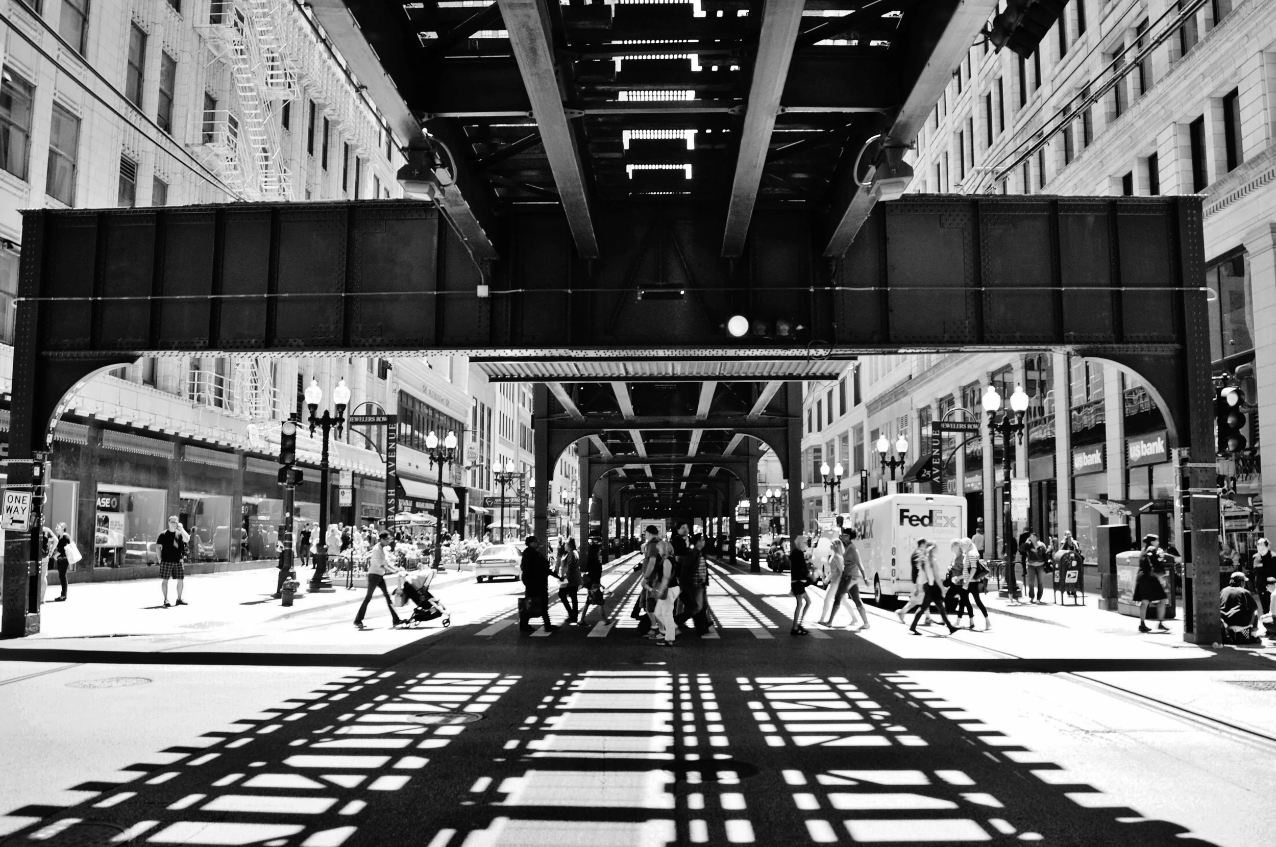 Under the 'L'