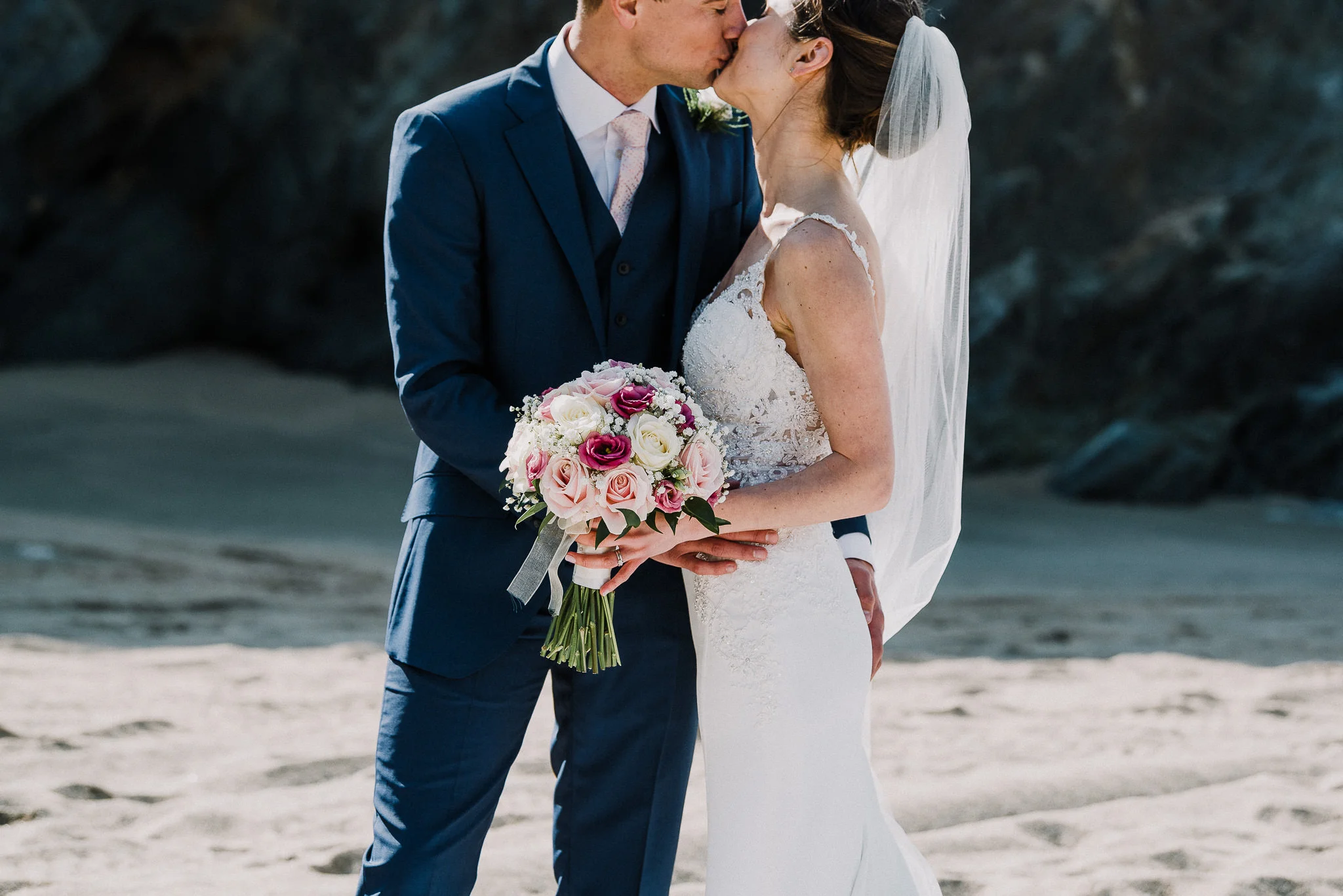 Lusty Glaze Wedding Photography - Mila + Rob