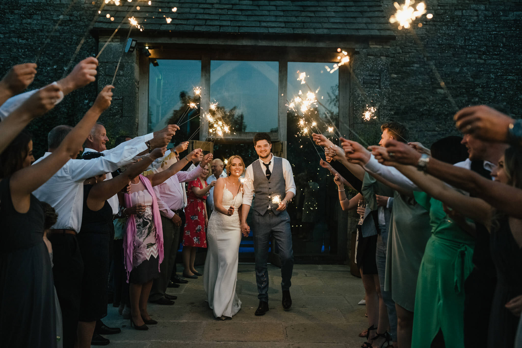 stone barn cotswolds wedding photographer