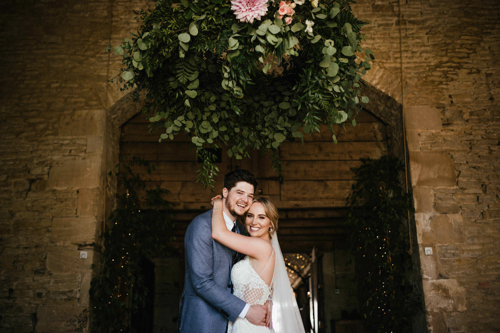 stone barn cotswolds wedding photographer