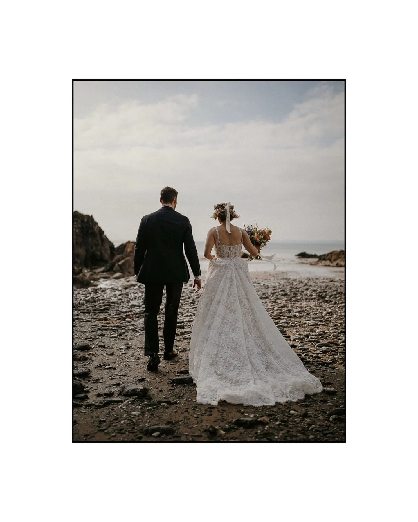 A few frames from a lovely day spent at @polhawnfort last weekend with K/E 
#documentaryweddingphotography #documentaryweddingphotographer #cornwallweddingphotographer