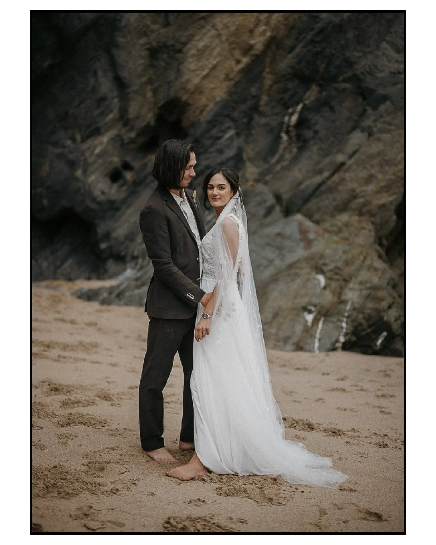 We found a little break from the wind earlier today at @lustyglazebeachweddings for Y/J