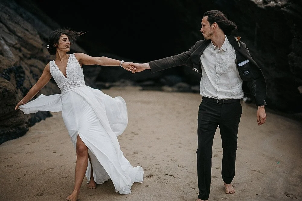 Y/J at a blustery @lustyglazebeachweddings yesterday.
