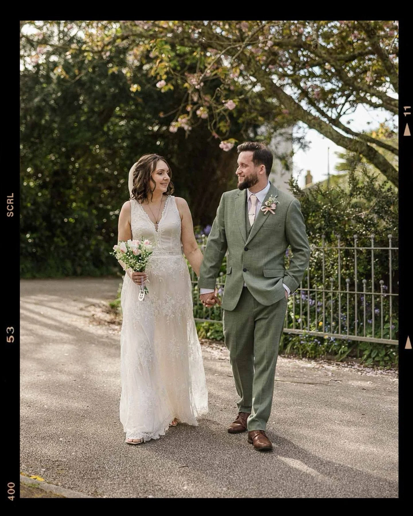A special one for me.

My sister-in-law&rsquo;s wedding day - photographed here in Cornwall, surrounded by spring light, blossom, and that quiet kind of joy you can&rsquo;t stage.

No big production. No over-direction. Just the two of them, walking, 