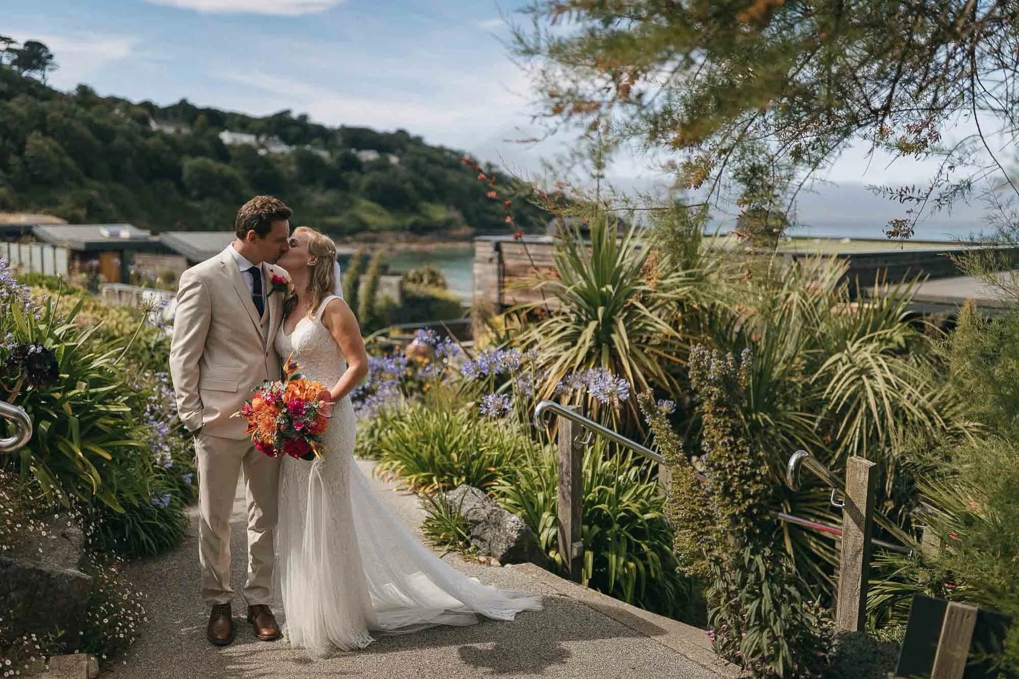 A little sub tropical Carbis Bay loveliness for S/C 

#cornwallweddingphotographer
