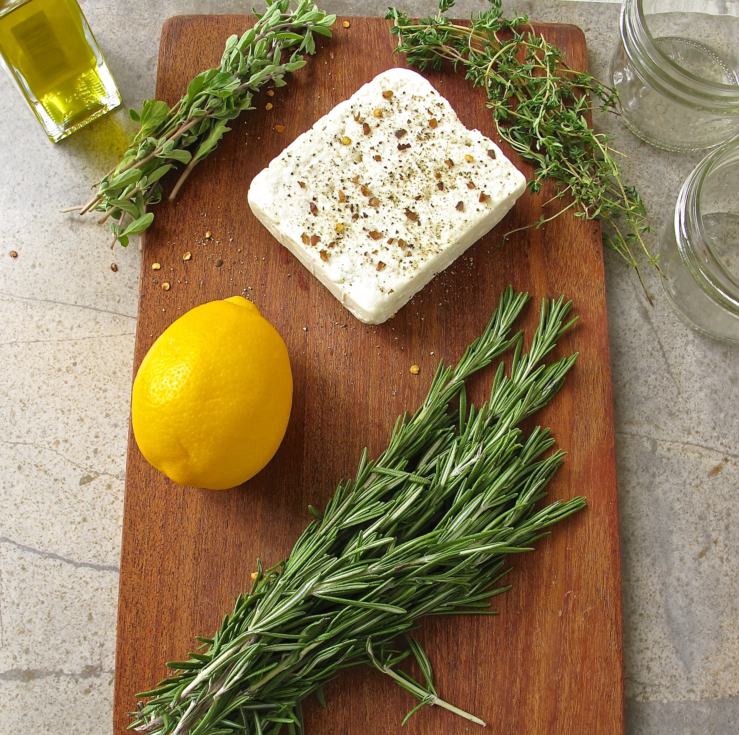 Herb Marinated Feta — Tasting Page