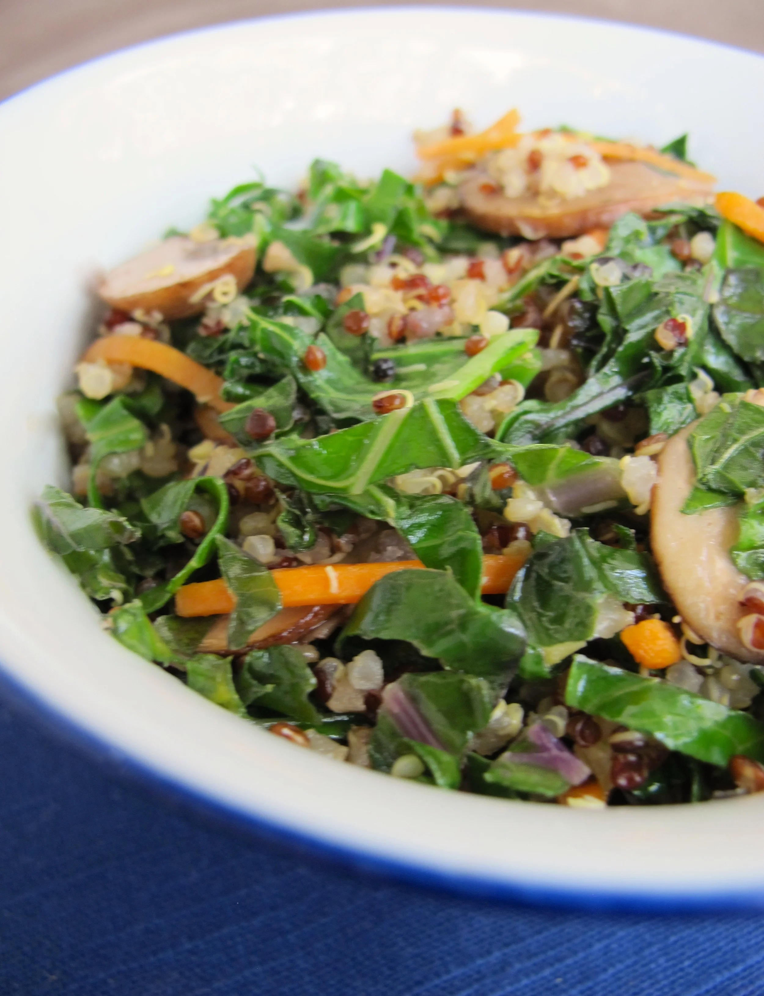 Kale &amp; Quinoa Stir Fry