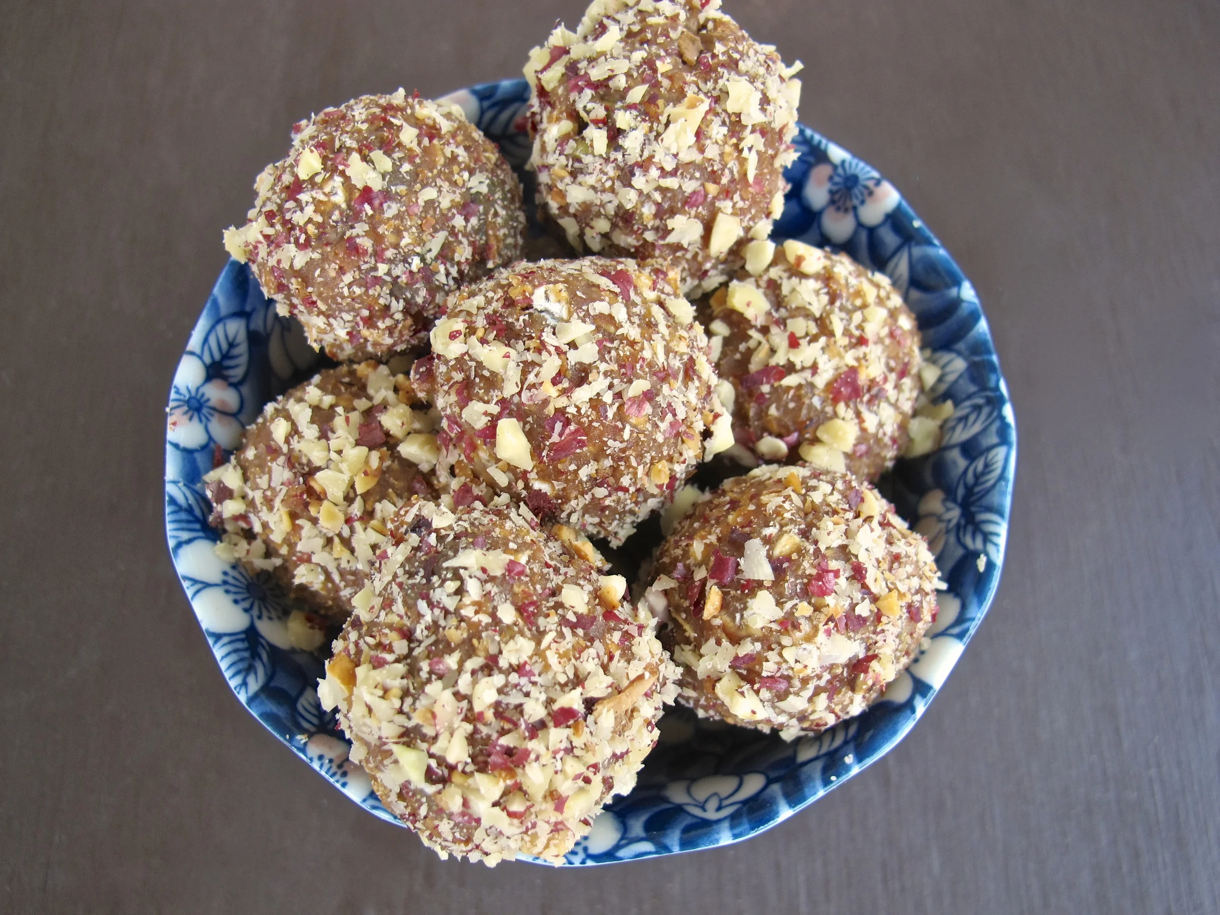 No Bake Pumpkin Walnut Balls