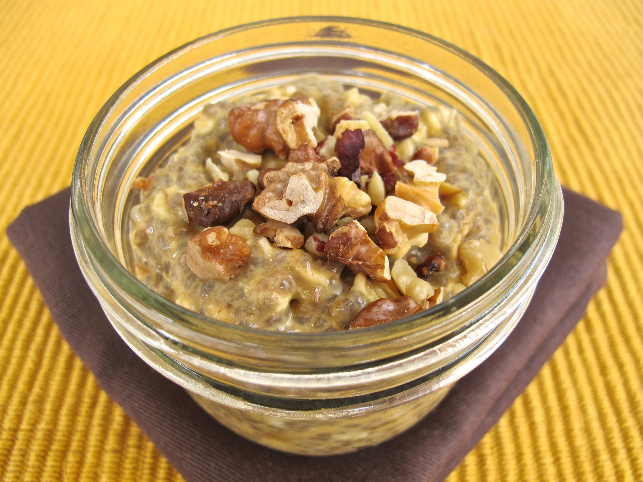 Overnight Pumpkin Oats