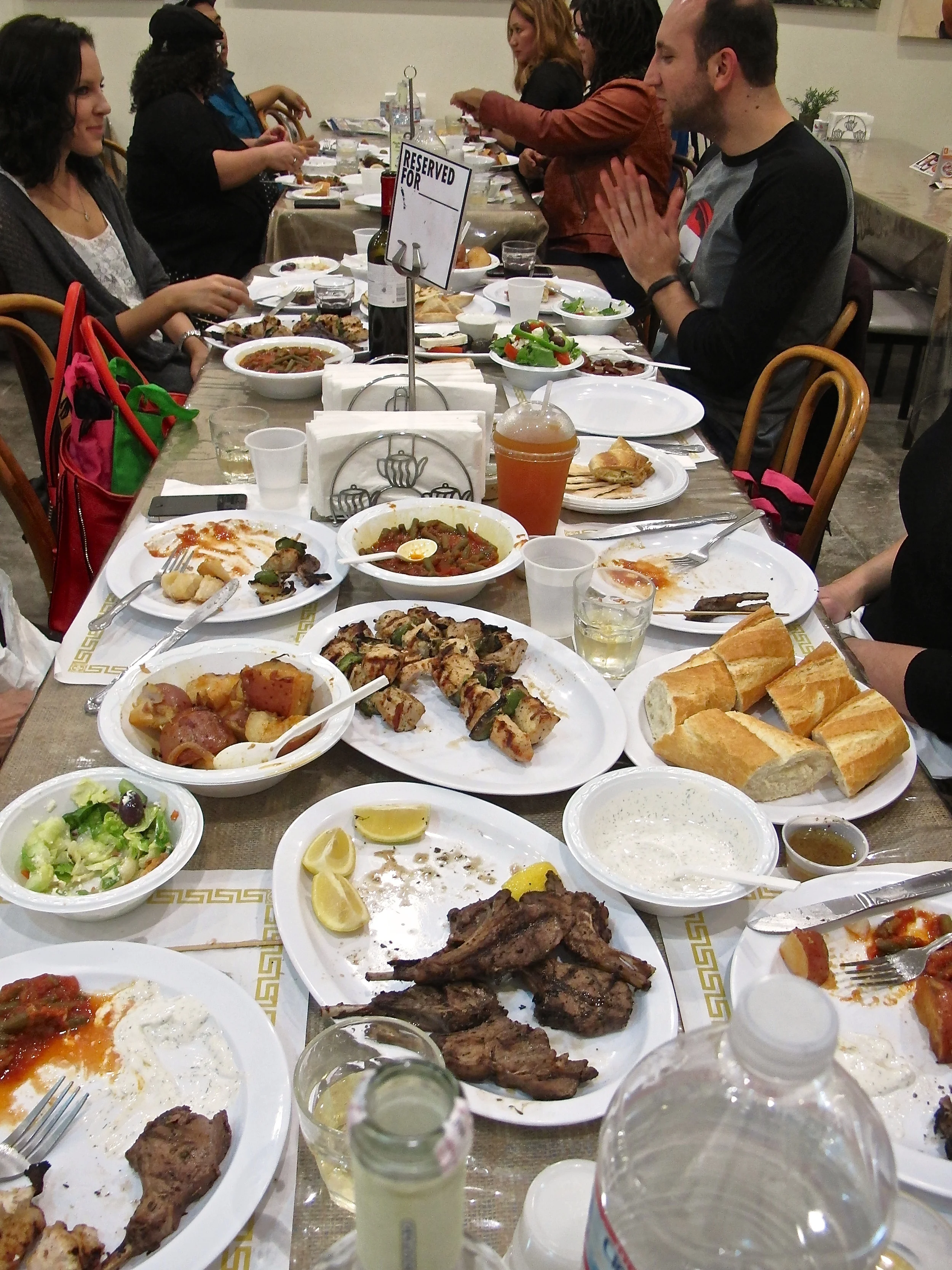 Papa Christo's Big Fat Greek Family Style Dinner