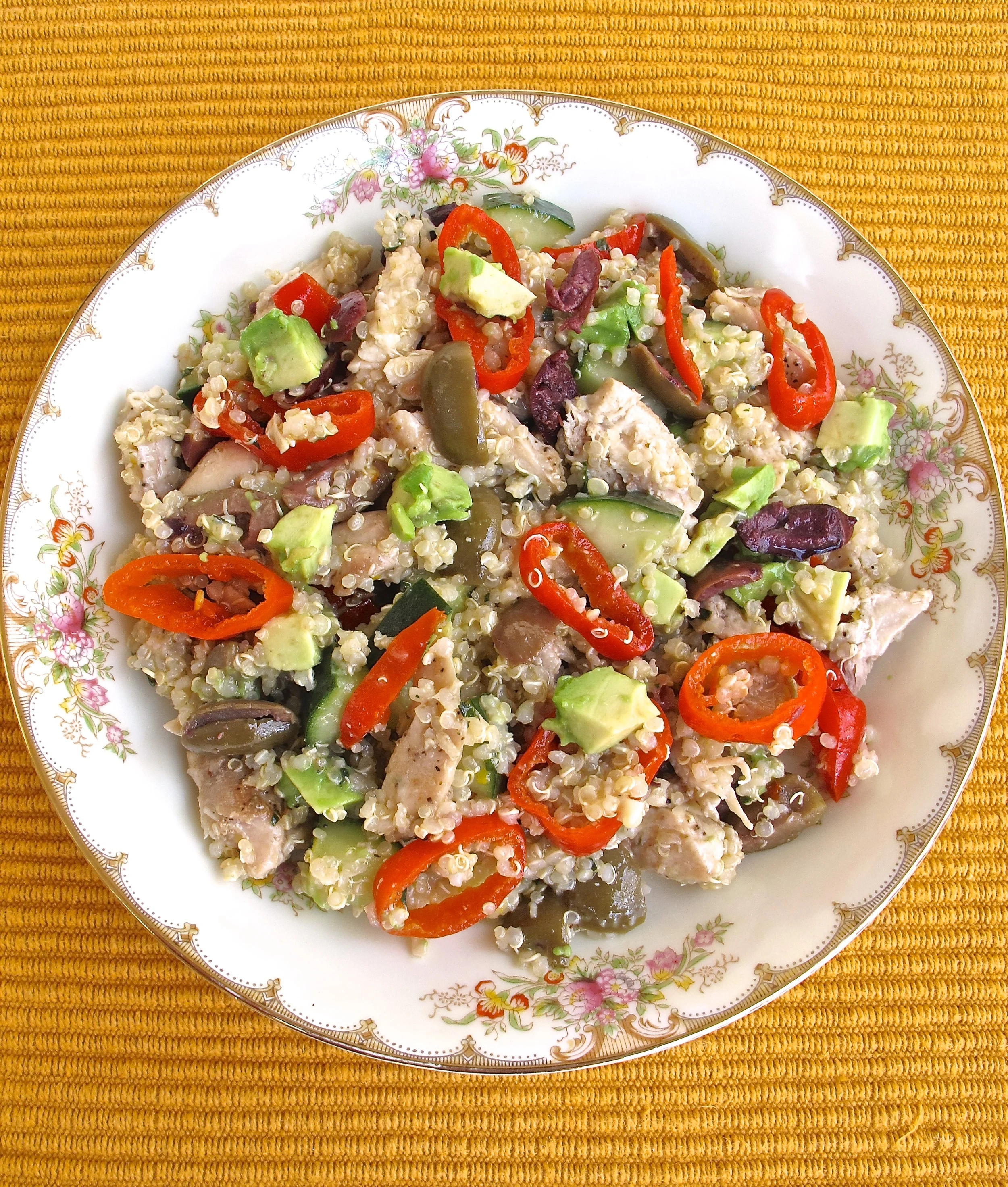 Mediterranean Quinoa Salad