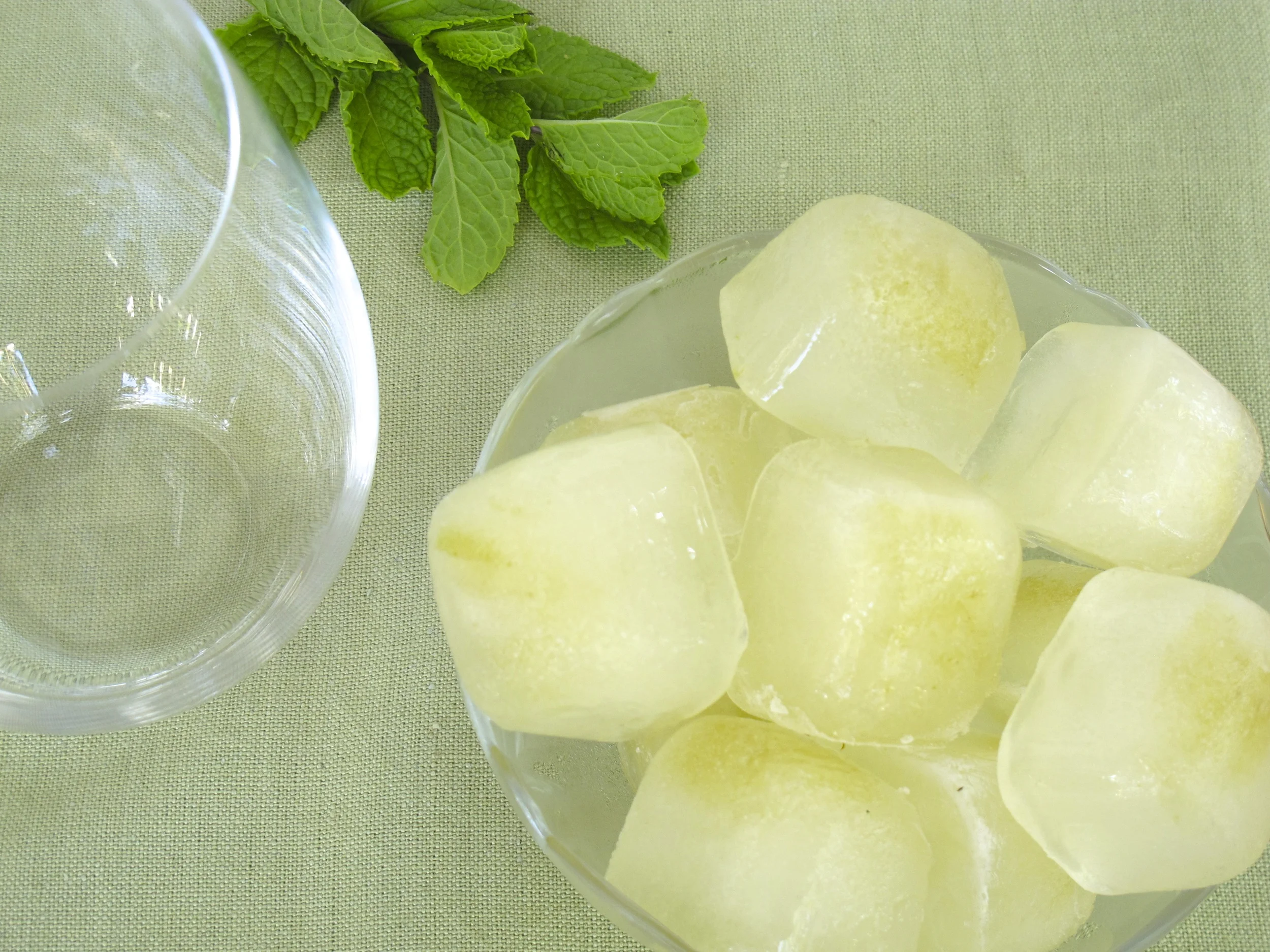 Hatch Chile Ice Cubes