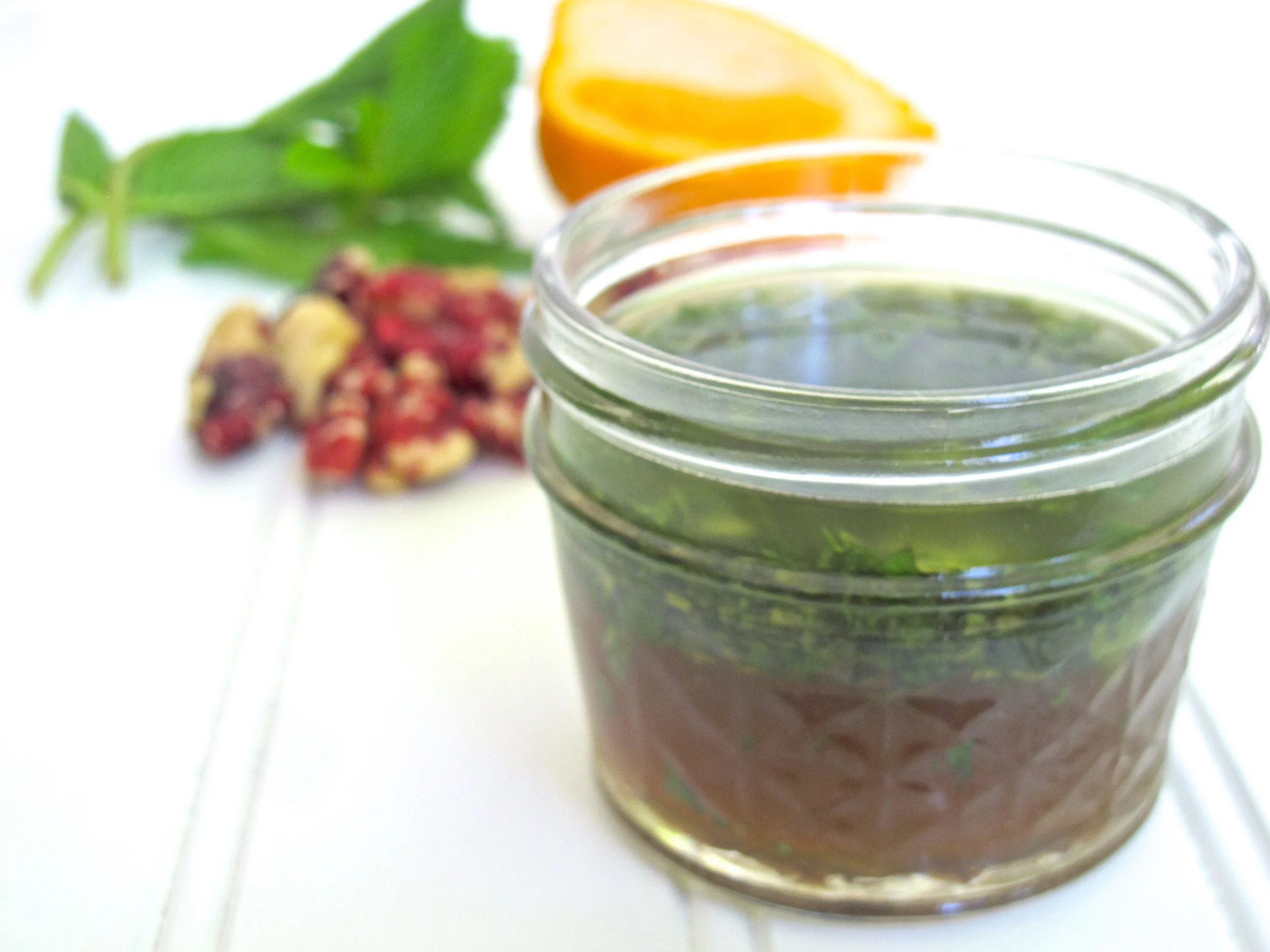Orange Honey Walnut Vinaigrette