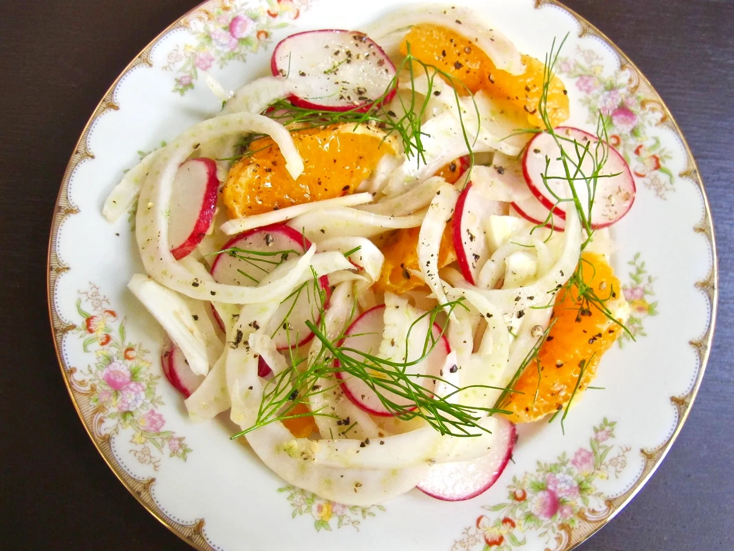 Fennel and Radish Citrus Salad