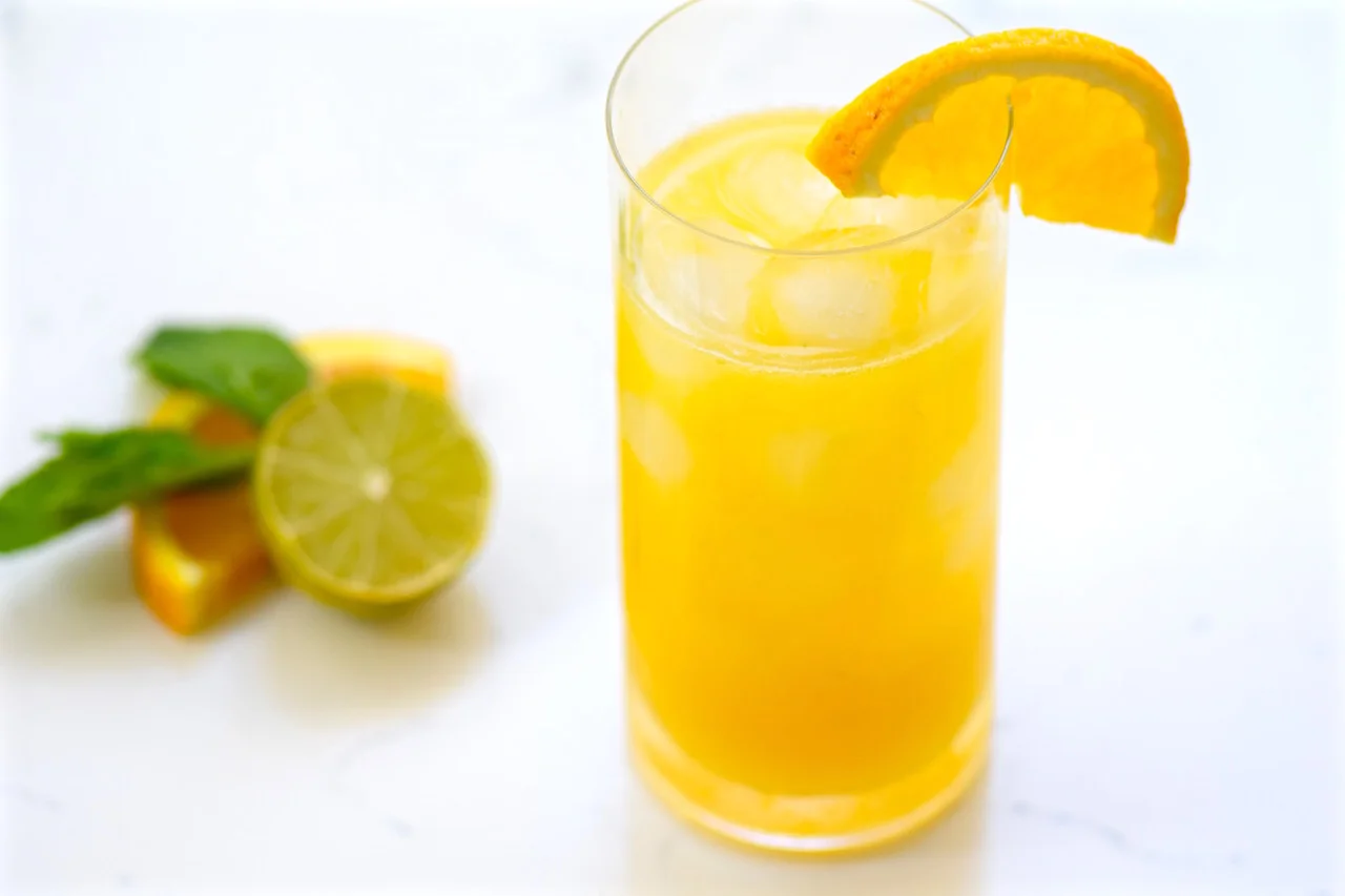 Spicy Mango Citrus Cocktail