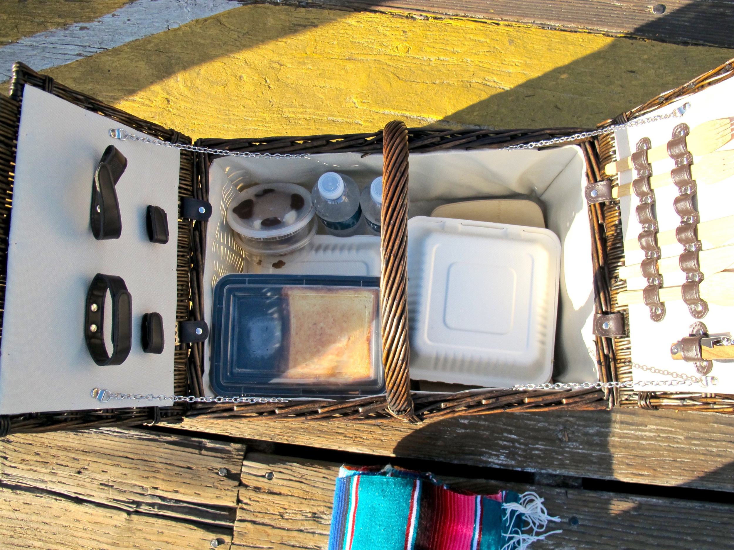 Santa Monica Pier picket basket