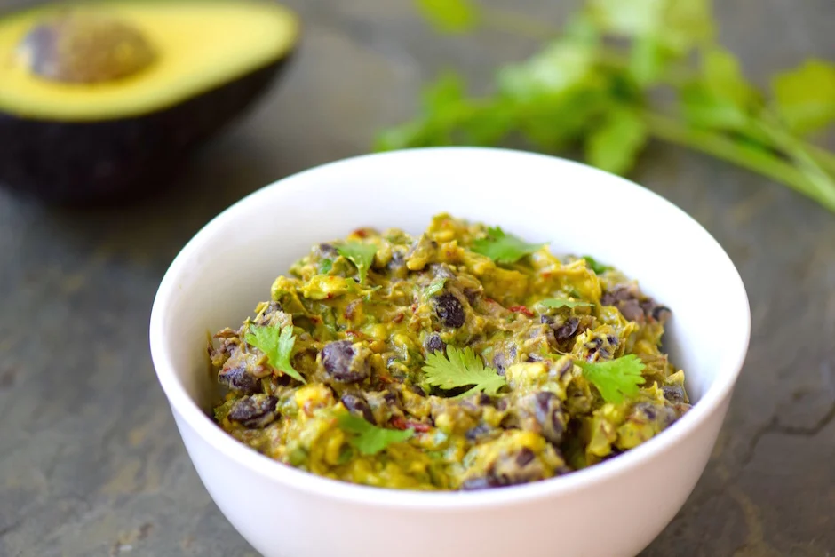 Spicy Black Bean Guacamole