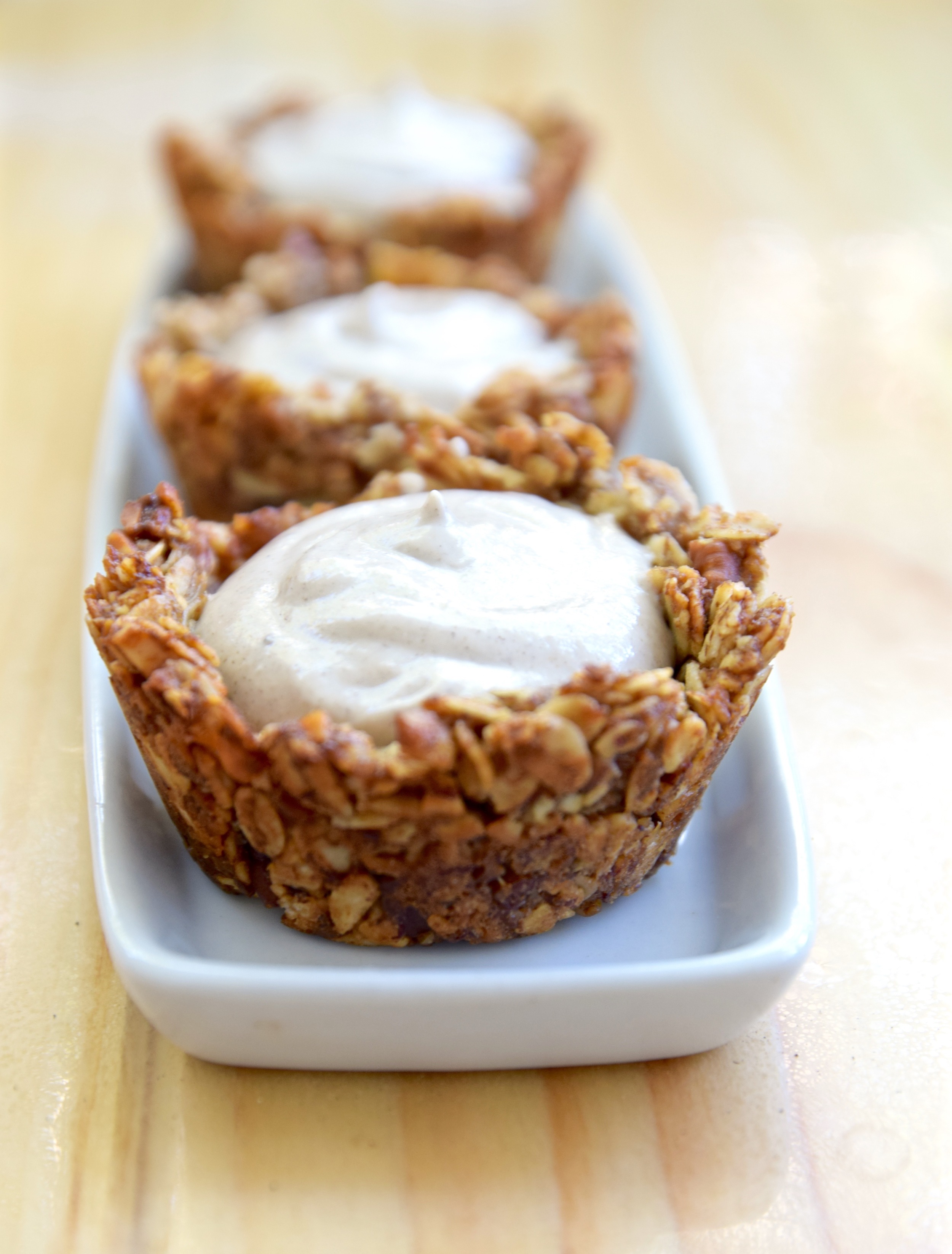 Gluten free granola cups