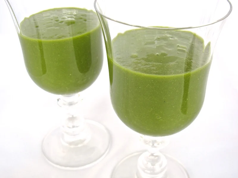 Rainbow Chard Ginger Fruit Smoothie