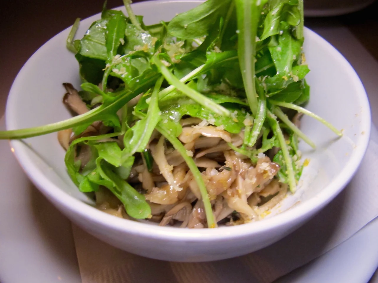 Little Pine mushroom salad