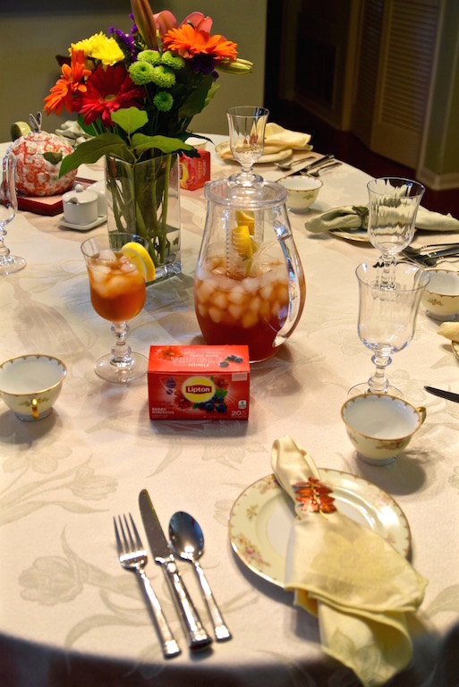 Tea Party Table Setting