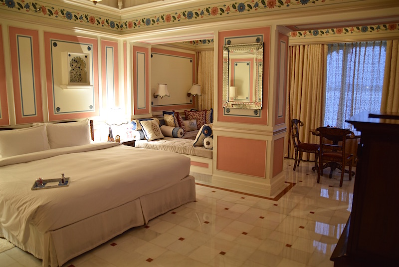 Taj Lake Palace Udaipur bedroom