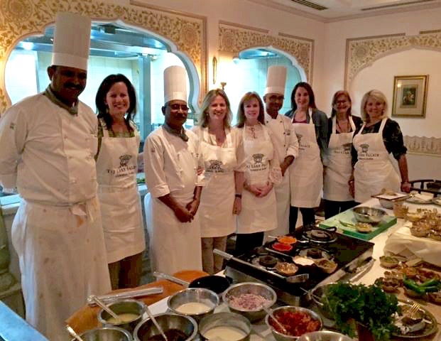 Taj Lake Palace Udaipur cooking