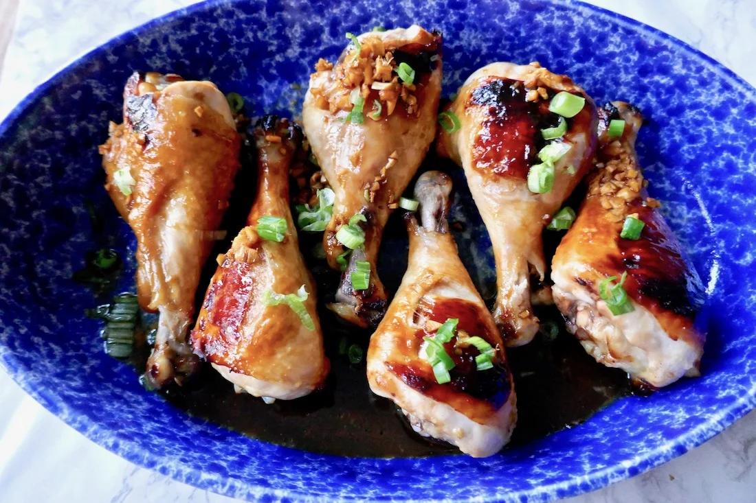 Sticky "Soy" Honey Chicken Drumsticks {Paleo, Gluten Free, Soy Free}